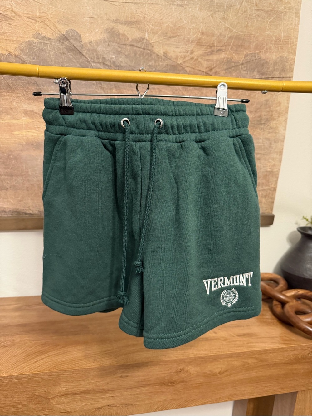 Lazy Sundays Anthropologie Women's Thick Sweatshirt Lounge Shorts size S